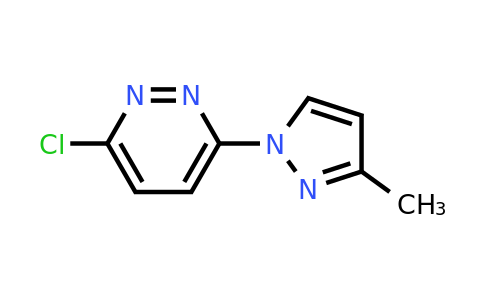 CAS 499200-92-9 | 3-Chloro-6-(3-methyl-1H-pyrazol-1-yl)pyridazine