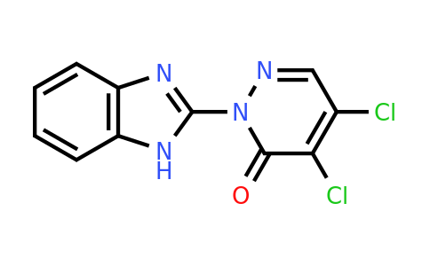 CAS 499227-78-0 | 2-(1H-1,3-benzodiazol-2-yl)-4,5-dichloro-2,3-dihydropyridazin-3-one