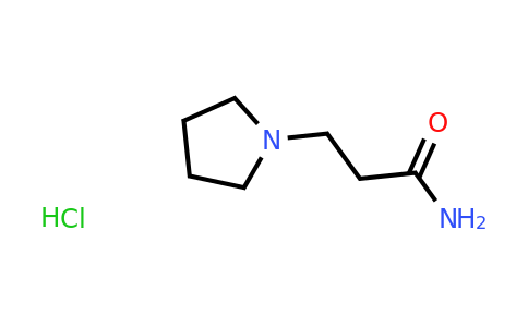 3-(pyrrolidin-1-yl)propanamide hydrochloride