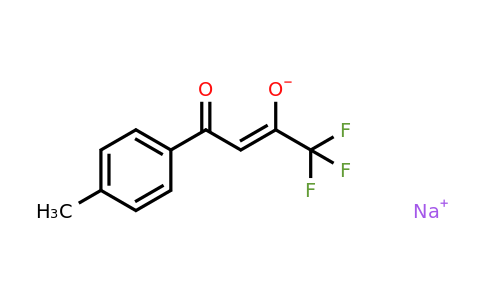 CAS 499783-89-0 | sodium (2Z)-1,1,1-trifluoro-4-(4-methylphenyl)-4-oxobut-2-en-2-olate