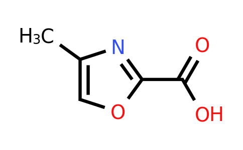 CAS 4998-07-6 | 4-Methyloxazole-2-carboxylic acid