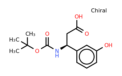 CAS 499995-79-8 | Boc-(S)-3-amino-3-(3-hydroxy-phenyl)-propionic acid