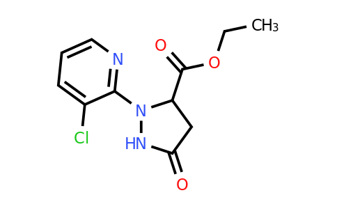 CAS 500011-88-1 | Ethyl 2-(3-chloropyridin-2-yl)-5-oxopyrazolidine-3-carboxylate