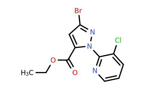 CAS 500011-92-7 | ethyl 3-bromo-1-(3-chloropyridin-2-yl)-1H-pyrazole-5-carboxylate