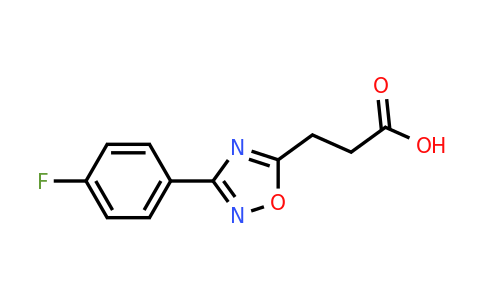 CAS 500025-07-0 | 3-[3-(4-fluorophenyl)-1,2,4-oxadiazol-5-yl]propanoic acid