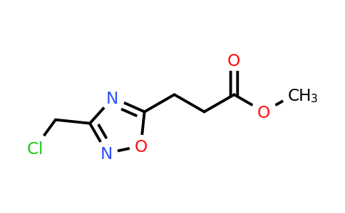 CAS 500025-81-0 | Methyl 3-[3-(chloromethyl)-1,2,4-oxadiazol-5-yl]propanoate