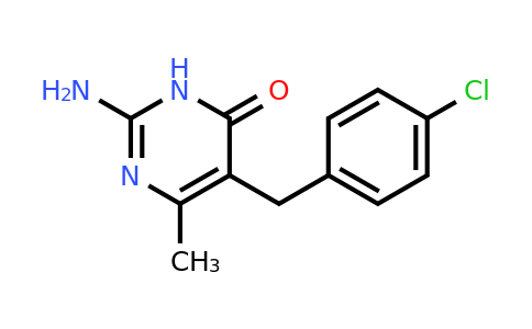 CAS 500157-65-3 | 2-Amino-5-(4-chlorobenzyl)-6-methylpyrimidin-4(3H)-one