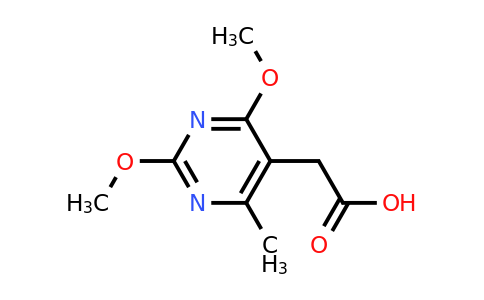 CAS 500159-48-8 | 2-(2,4-Dimethoxy-6-methylpyrimidin-5-yl)acetic acid