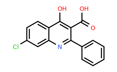 CAS 500301-58-6 | 7-Chloro-4-hydroxy-2-phenylquinoline-3-carboxylic acid