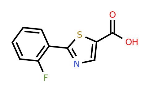 CAS 500605-08-3 | 2-(2-Fluorophenyl)-1,3-thiazole-5-carboxylic acid