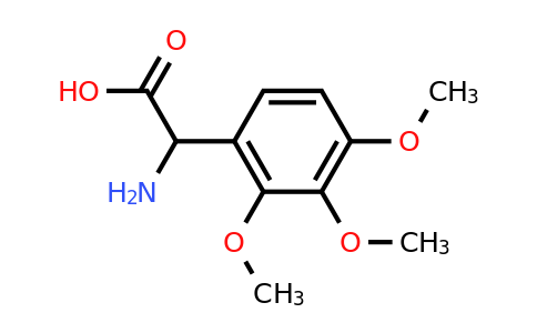 CAS 500696-02-6 | Amino-(2,3,4-trimethoxy-phenyl)-acetic acid