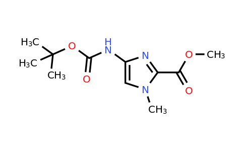CAS 500701-36-0 | Methyl 4-(tert-butoxycarbonylamino)-1-methyl-1H-imidazole-2-carboxylate