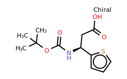 CAS 500770-66-1 | Boc-(S)-3-amino-3-(2-thienyl)-propionic acid