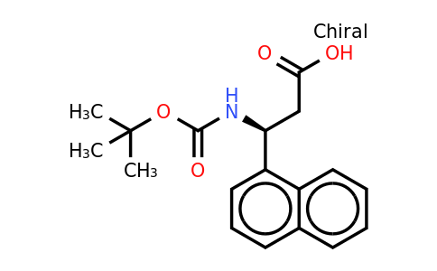 CAS 500770-68-3 | Boc-(S)-3-amino-3-(1-naphthyl)-propionic acid