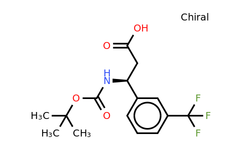 CAS 500770-78-5 | Boc-(S)-3-amino-3-(3-trifluoromethyl-phenyl)-propionic acid