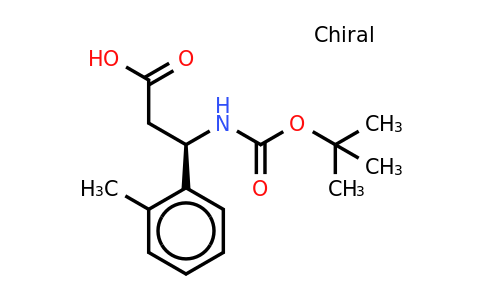 CAS 500770-86-5 | Boc-(R)-3-amino-3-(2-methyl-phenyl)-propionic acid