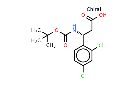 CAS 500788-90-9 | Boc-(R)-3-amino-3-(2,4-dichloro-phenyl)-propionic acid