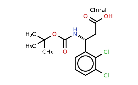 CAS 500788-91-0 | Boc-(R)-3-amino-3-(2,3-dichloro-phenyl)-propionic acid
