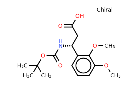 CAS 500788-92-1 | Boc-(R)-3-amino-3-(2,3-dimethoxy-phenyl)-propionic acid