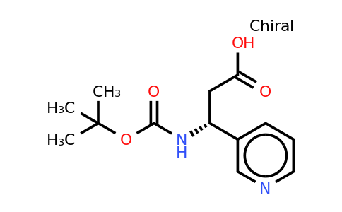 CAS 500788-96-5 | Boc-(R)-3-amino-3-(3-pyridyl)-propionic acid