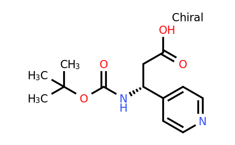 CAS 500788-97-6 | (R)-3-Tert-butoxycarbonylamino-3-pyridin-4-YL-propionic acid