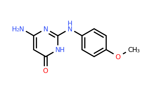 CAS 500861-70-1 | 6-Amino-2-((4-methoxyphenyl)amino)pyrimidin-4(3H)-one