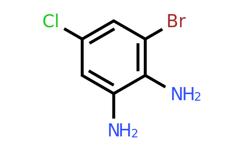 CAS 500862-39-5 | 3-Bromo-5-chlorobenzene-1,2-diamine