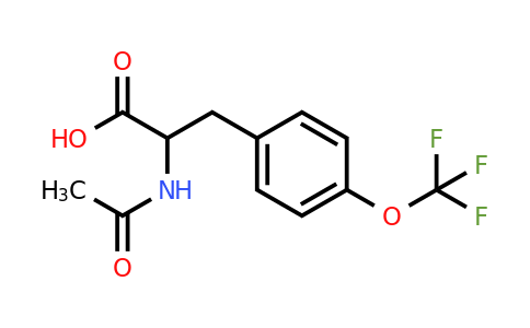 2-(Acetylamino)-3-[4-(trifluoromethoxy)phenyl]propanoic acid