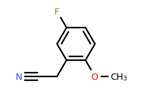 CAS 501008-41-9 | 2-(5-Fluoro-2-methoxyphenyl)acetonitrile
