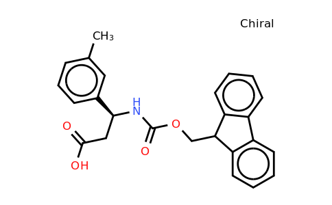 CAS 501015-27-6 | Fmoc-(S)-3-amino-3-(3-methyl-phenyl)-propionic acid