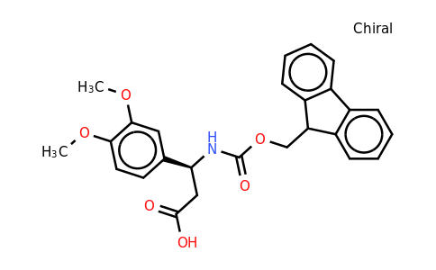 CAS 501015-37-8 | Fmoc-(S)-3-amino-3-(3,4-dimethoxy-phenyl)-propionic acid