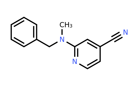 CAS 501378-53-6 | 2-(Benzyl(methyl)amino)isonicotinonitrile