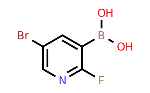 CAS 501435-91-2 | 5-Bromo-2-fluoropyridine-3-boronic acid
