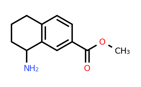 CAS 501441-76-5 | Methyl 8-amino-5,6,7,8-tetrahydronaphthalene-2-carboxylate