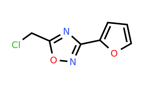 CAS 501653-22-1 | 5-(Chloromethyl)-3-(furan-2-yl)-1,2,4-oxadiazole
