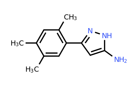 CAS 501902-75-6 | 3-(2,4,5-trimethylphenyl)-1H-pyrazol-5-amine