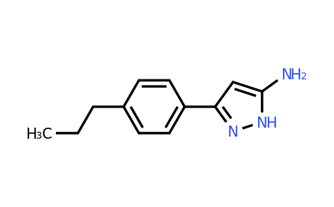 CAS 501902-77-8 | 3-(4-propylphenyl)-1H-pyrazol-5-amine