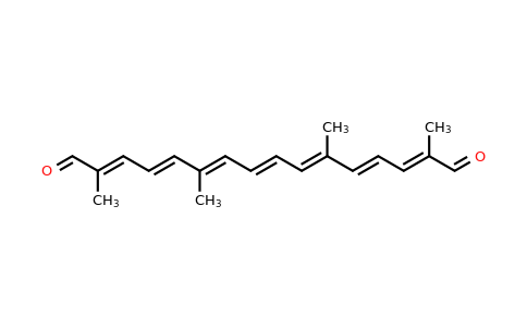 CAS 502-70-5 | (2E,4E,6E,8E,10E,12E,14E)-2,6,11,15-Tetramethylhexadeca-2,4,6,8,10,12,14-heptaenedial
