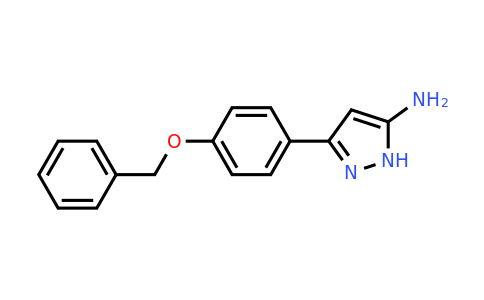 CAS 502132-35-6 | 5-(4-Benzyloxy-phenyl)-2H-pyrazol-3-ylamine