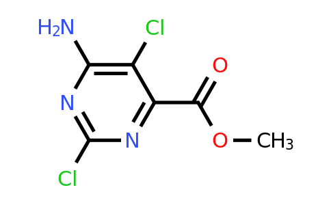 CAS 502142-81-6 | Methyl 6-amino-2,5-dichloropyrimidine-4-carboxylate