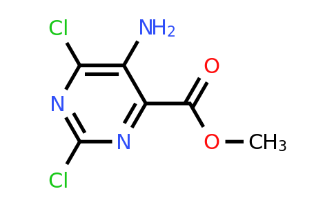 CAS 502184-51-2 | Methyl 5-amino-2,6-dichloropyrimidine-4-carboxylate