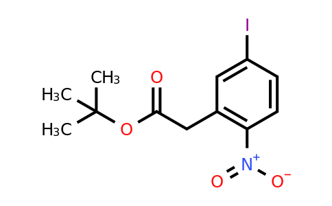 CAS 502481-69-8 | Tert-butyl 2-(5-iodo-2-nitrophenyl)acetate