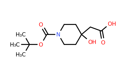 CAS 502482-52-2 | 2-(1-(tert-Butoxycarbonyl)-4-hydroxypiperidin-4-yl)acetic acid