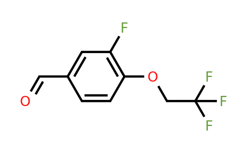 CAS 502486-73-9 | 3-fluoro-4-(2,2,2-trifluoroethoxy)benzaldehyde