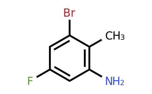 CAS 502496-36-8 | 3-Bromo-5-fluoro-2-methylaniline