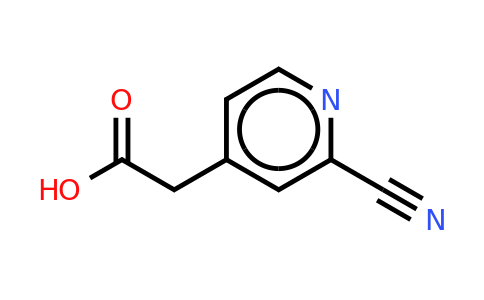 2-Cyano-4-pyridine acetic acid