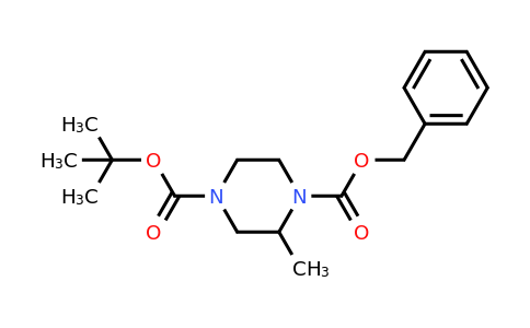 CAS 502649-21-0 | 4-Boc-1-Cbz-2-methyl-piperazine