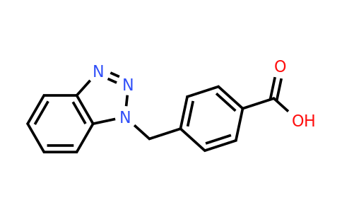 CAS 502649-51-6 | 4-[(1H-1,2,3-benzotriazol-1-yl)methyl]benzoic acid