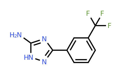 CAS 502686-01-3 | 3-(3-(Trifluoromethyl)phenyl)-1H-1,2,4-triazol-5-amine