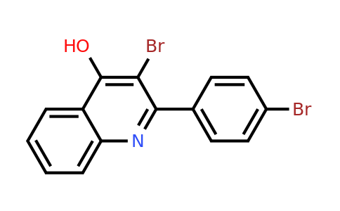 CAS 502841-11-4 | 3-Bromo-2-(4-bromophenyl)quinolin-4-ol